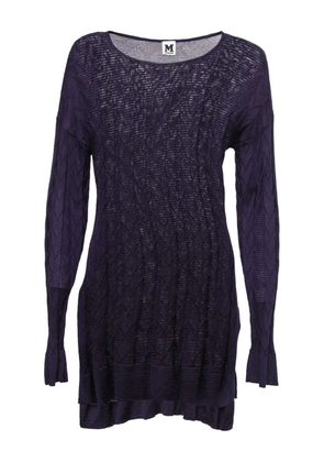 Missoni Pre-Owned 2024 zigzag-woven T-shirt - Purple