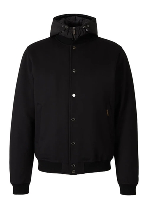 Moorer Callum hooded jacket - Black