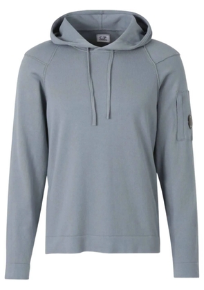 C.P. Company Lens-detail hoodie - Blue