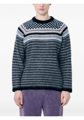 NÒMARYTHM TEXTILE crew-neck sweater - Grey