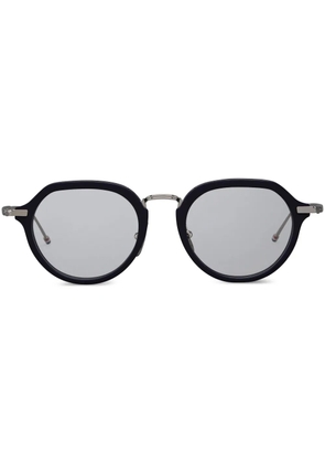 Thom Browne Eyewear round-frame glasses - Blue