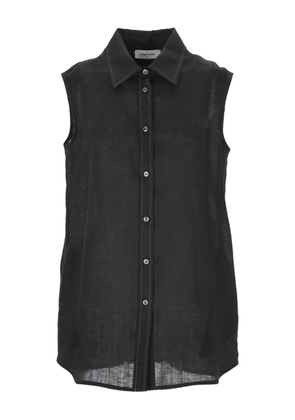 Gran Sasso linen shirt - Black