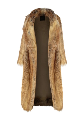 BB Couture faux-fur coat - Brown