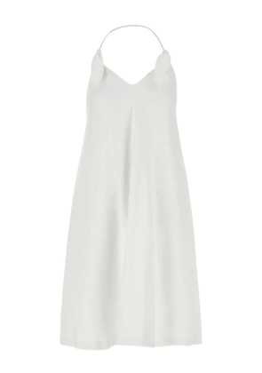 LOEWE tie-detail dress - White