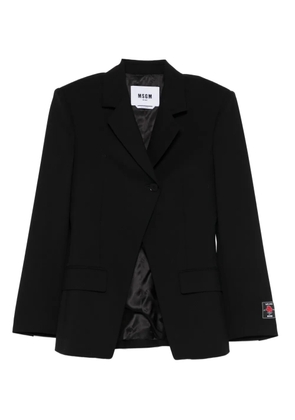 MSGM button-fastening blazer - Black