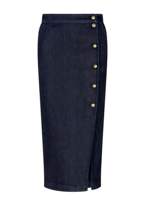 Giorgio Armani high-waisted skirt - Blue
