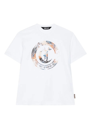 Just Cavalli graphic-print T-shirt - White