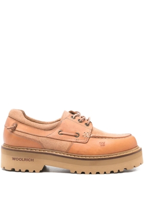 Woolrich Rock leather shoes - Orange