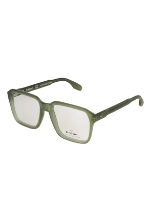 Kador Big 4 square-frame glasses - Green