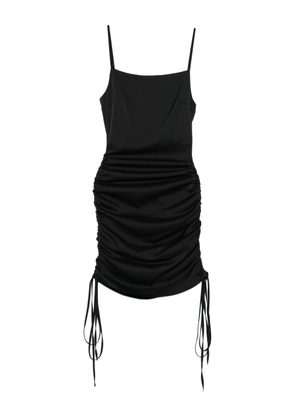 RHIZOME Pink Martini ruched mini dress - Black