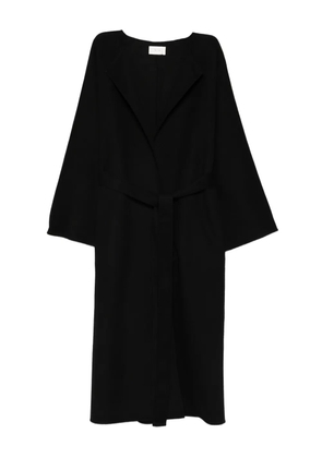The Row Nilsat belted cashmere coat - Black
