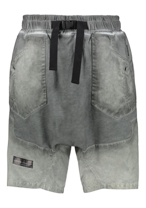 ISO.POETISM panelled shorts - Grey
