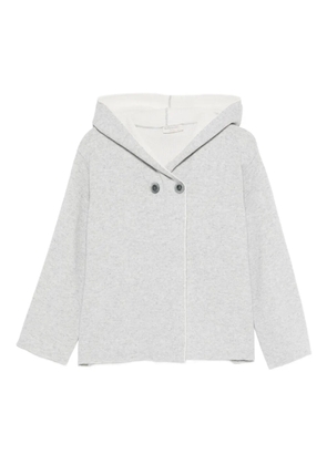 Intrecci hooded jacket - Grey
