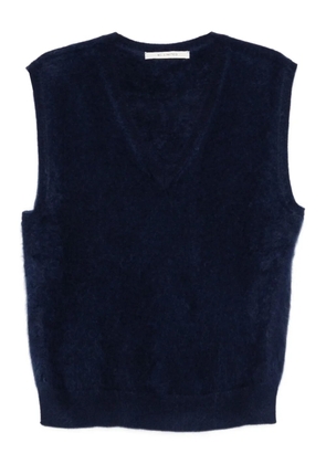 absolut cashmere Miriam V-neck top - Blue
