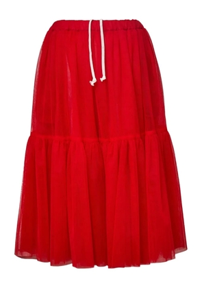 Comme Des Garçons Girl Teiban midi skirt - Red