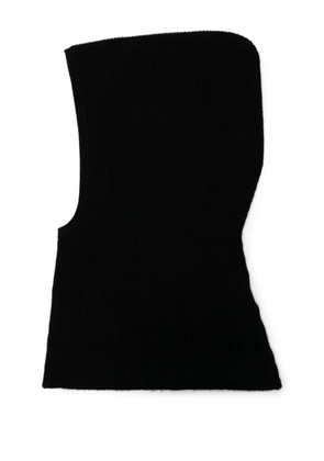 LOOP CASHMERE cashmere hood - Black