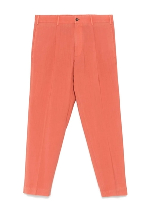 Santaniello pressed-crease trousers - Orange