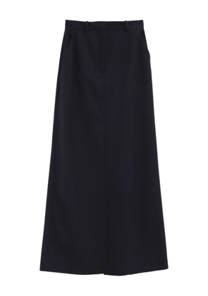The Row slit maxi skirt - Blue