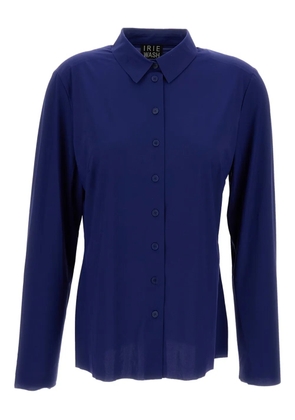 Irie' button-up poplin shirt - Blue