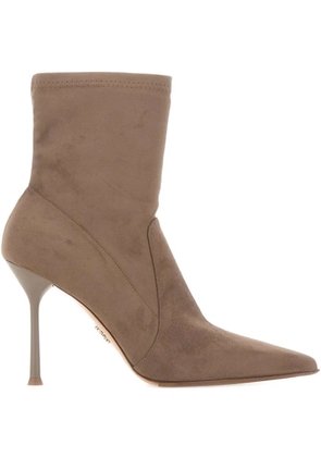 Sergio Levantesi 10mm Meets56 pointed ankle boots - Brown