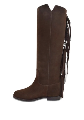 Via Roma 15 Via Roma suede boots - Brown