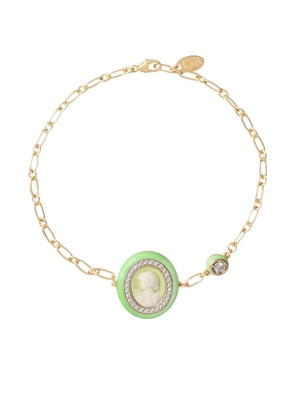 Cameo & Beyond Glam Ladies bracelet - Gold