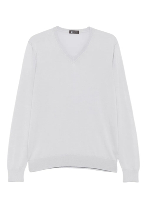 Colombo V-neck cashmere sweater - Grey