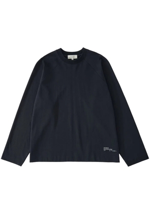 Studio Nicholson cotton T-shirt - Blue