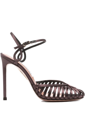 Aquazzura 105mm Sweet Surrender pumps - Brown
