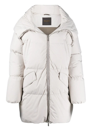 Moorer padded down coat - Neutrals
