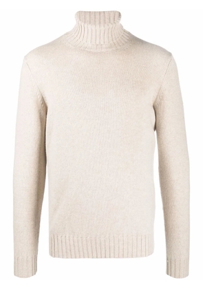 Dell'oglio purl-knit cashmere jumper - Neutrals