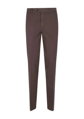 Brunello Cucinelli button-fastening trousers - Brown