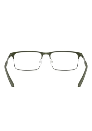 Emporio Armani rectangle-frame glasses - Green