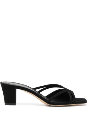 ILIO SMERALDO Benedicte 50mm calf-leather sandals - Black