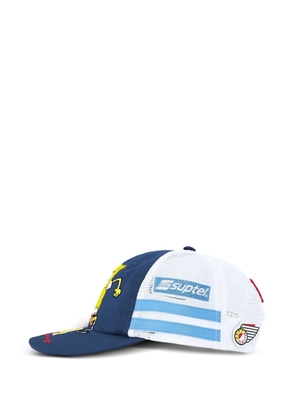 Supreme x SpongeBob Square Pants x Jeff Hamilton logo-embroidered baseball cap - Blue