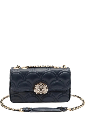 Isla Sirena quilted chain shoulder bag - Blue