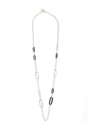 BLAKLACE chain-link necklace - Silver