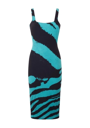 Roberto Cavalli striped dress - Black