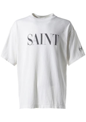 SAINT MXXXXXX logo-print T-shirt - White
