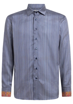 ETRO striped shirt - Blue