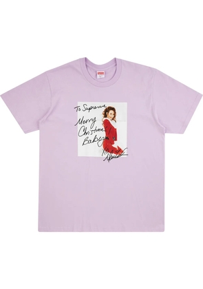 Supreme Mariah Carey-print T-shirt - Purple