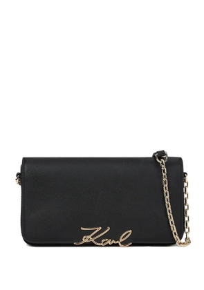 Karl Lagerfeld chain-strap mini bag - Black