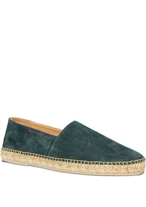 Kiton suede espadrilles - Green