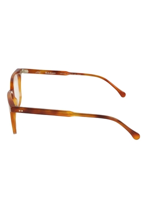 Kador Lait rectangle-frame glasses - Brown