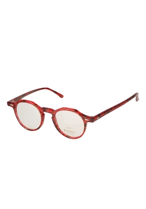 Kador Justin round-frame glasses - Red