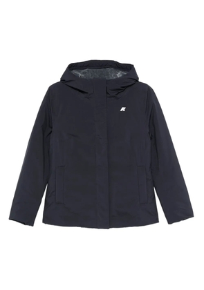 K-Way hooded padded jacket - Blue