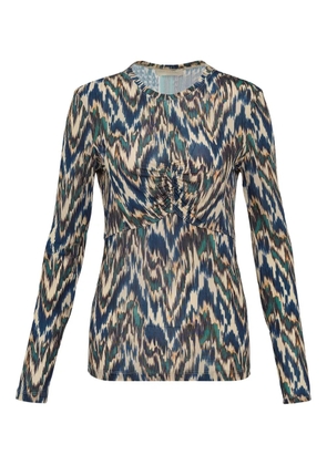 Ulla Johnson Neri long-sleeves top - Blue
