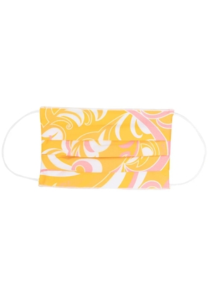 PUCCI Albizia Baby print mask - Yellow