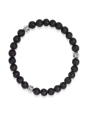 Nialaya Jewelry 6mm onyx beaded bracelet - Black