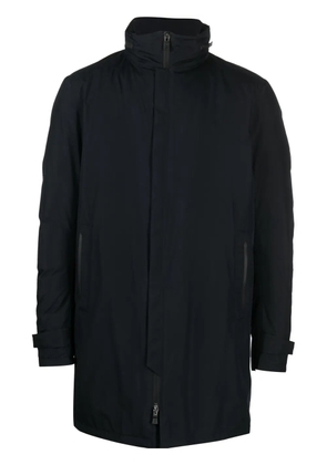 Herno Laminar high-neck parka - Blue